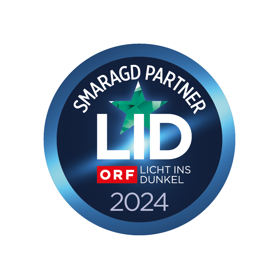 Siegel Licht ins Dunkel Smaragd Partner 2024