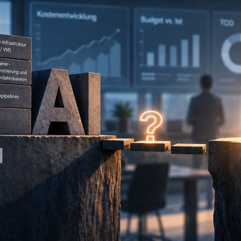 AI-Kosten und Business Value: Kostenfaktoren einer AI-Anwendung im Überblick